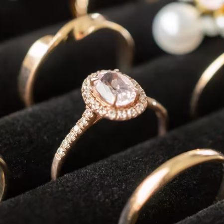 cuánto pesa un anillo o alianza de oro de 14, 18 y 24k